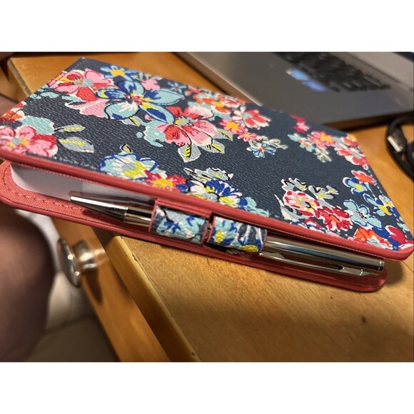 Vera Bradley Tossed Posies Journal With Pen - Picture 3 of 6